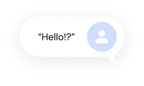 Inbound caller saying hello